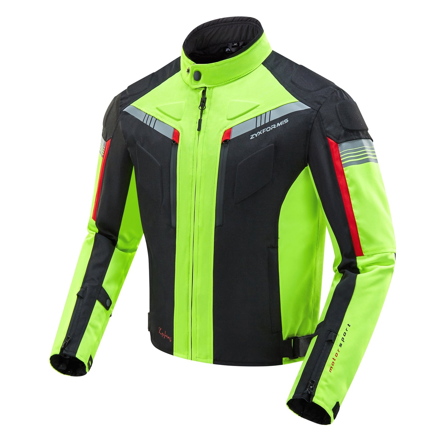 ZYXFORMIS Men's Armored Motorcycle Jacket – Windproof & Waterproof