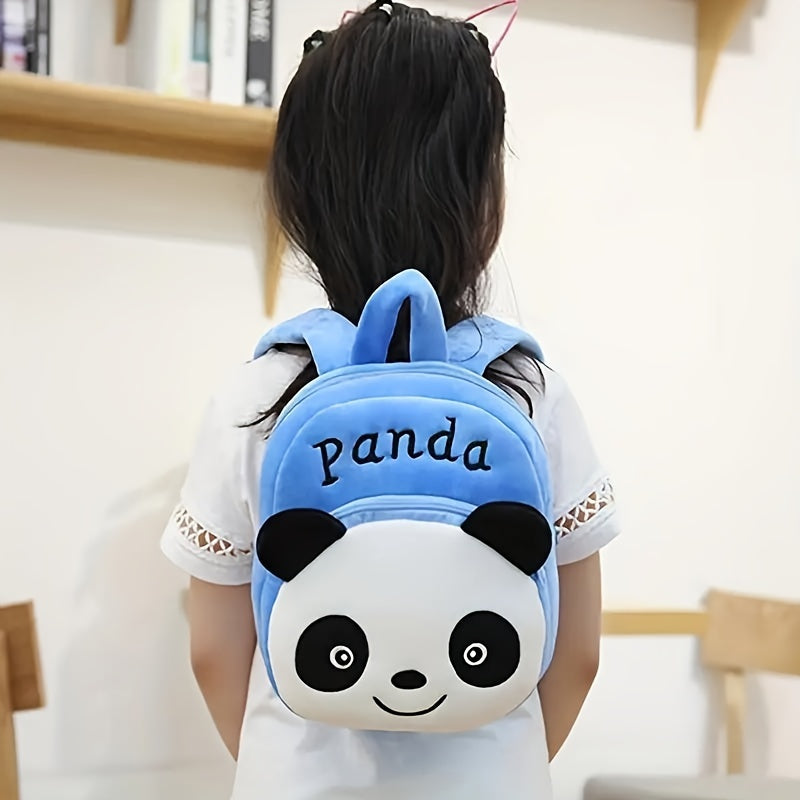 Kids' Cute Plush Animal Backpack & Coin Purse