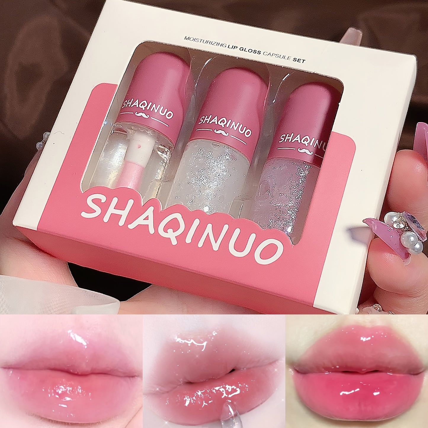 3pcs/1pc Color-Changing Lip Balm & Lip Oil – Moisturizing Gloss, Perfect for Gifts