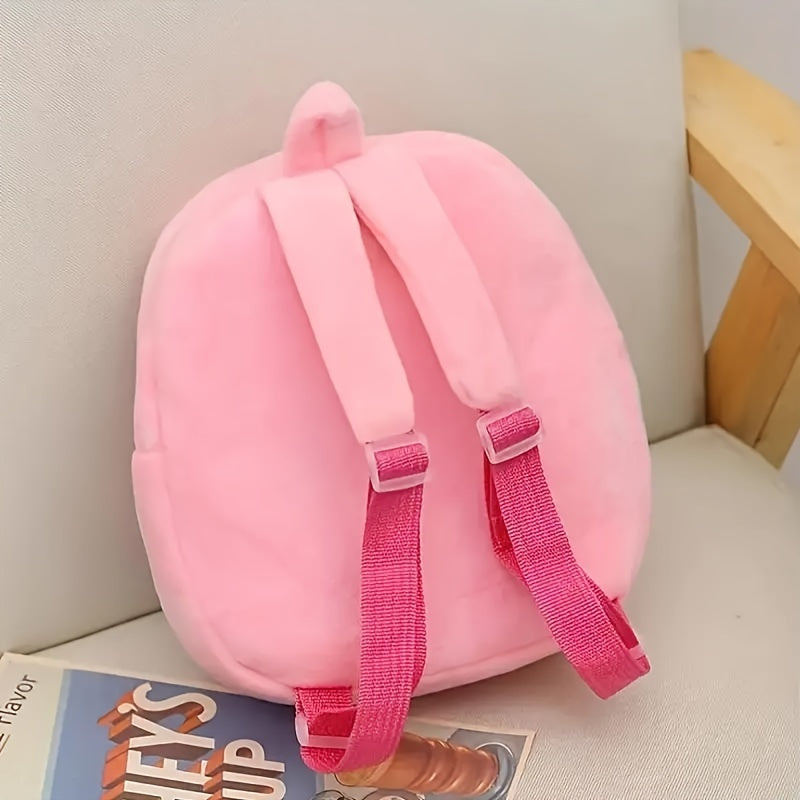 Kids' Cute Plush Animal Backpack & Coin Purse