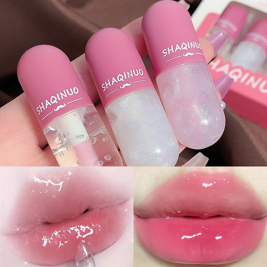 3pcs/1pc Color-Changing Lip Balm & Lip Oil – Moisturizing Gloss, Perfect for Gifts