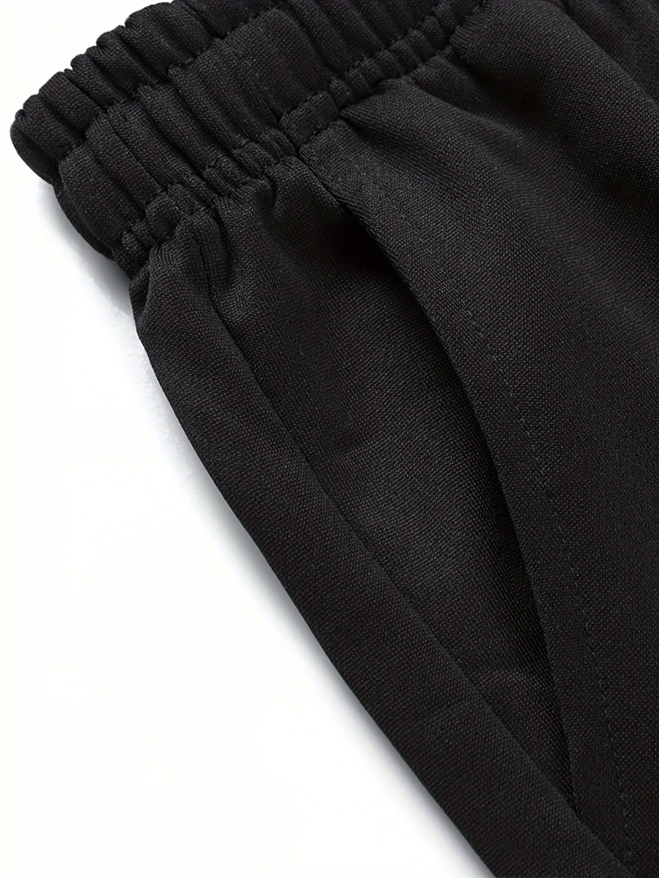 Men's Loose Straight-Leg Pants Set – Perfect for Spring & Autumn