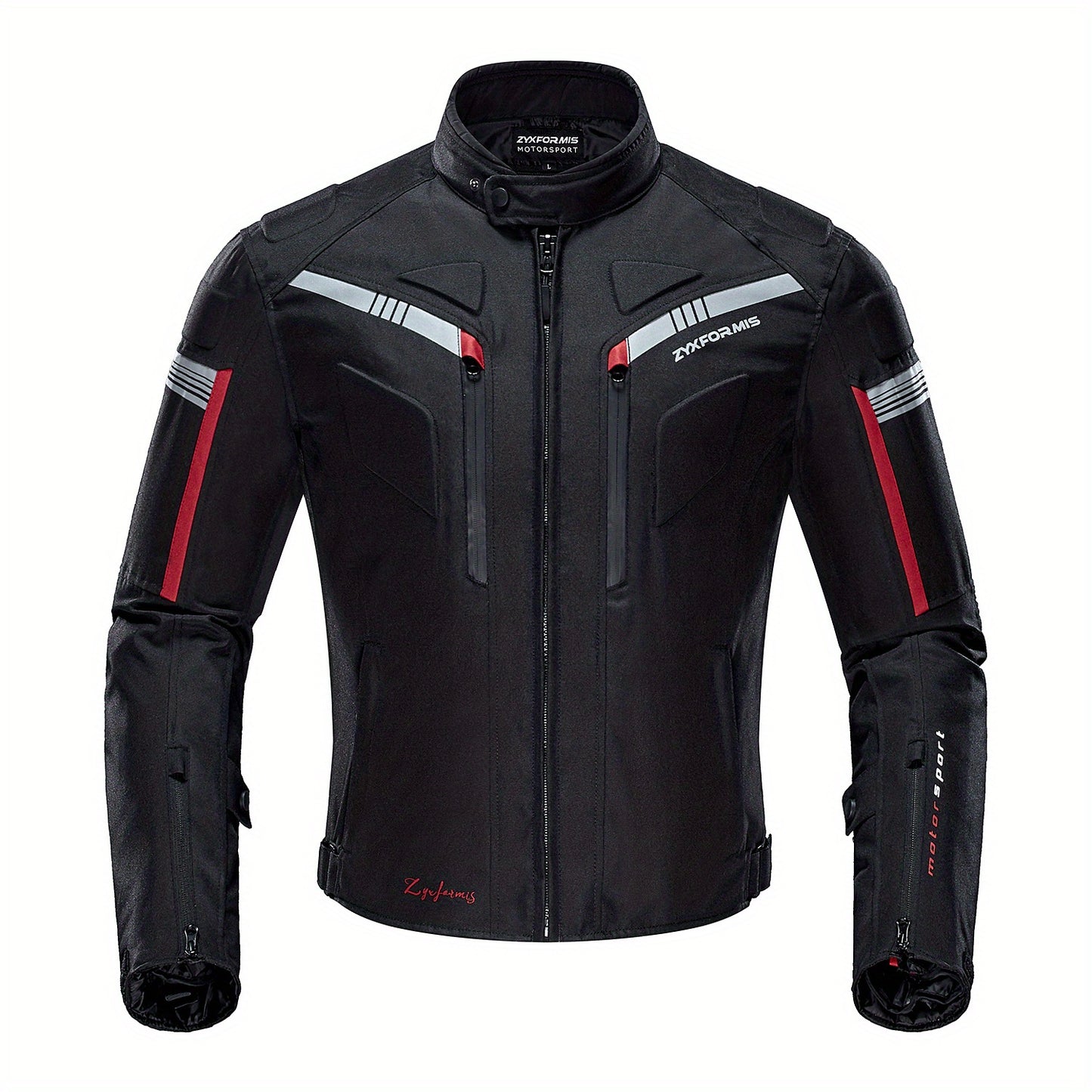 ZYXFORMIS Men's Armored Motorcycle Jacket – Windproof & Waterproof