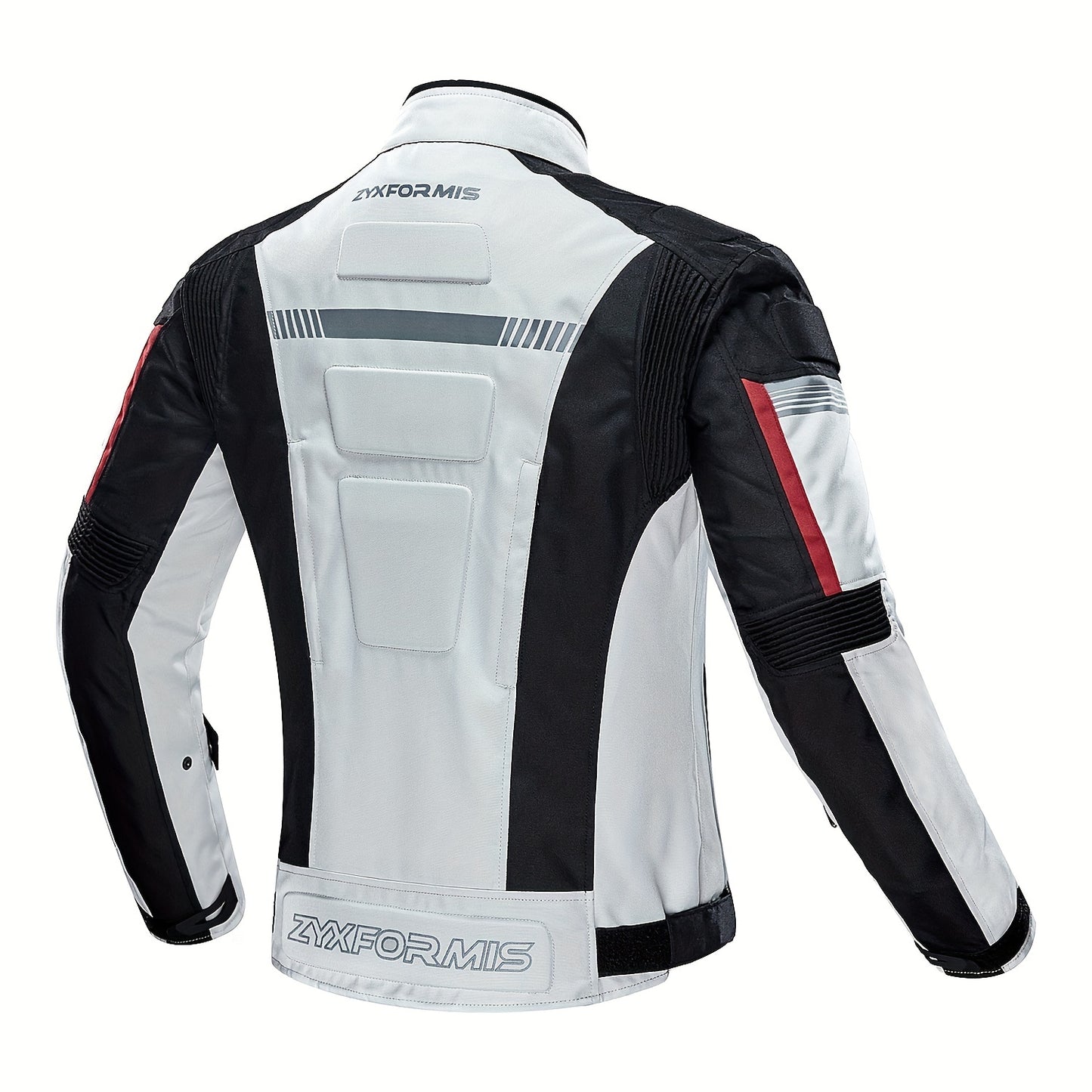 ZYXFORMIS Men's Armored Motorcycle Jacket – Windproof & Waterproof
