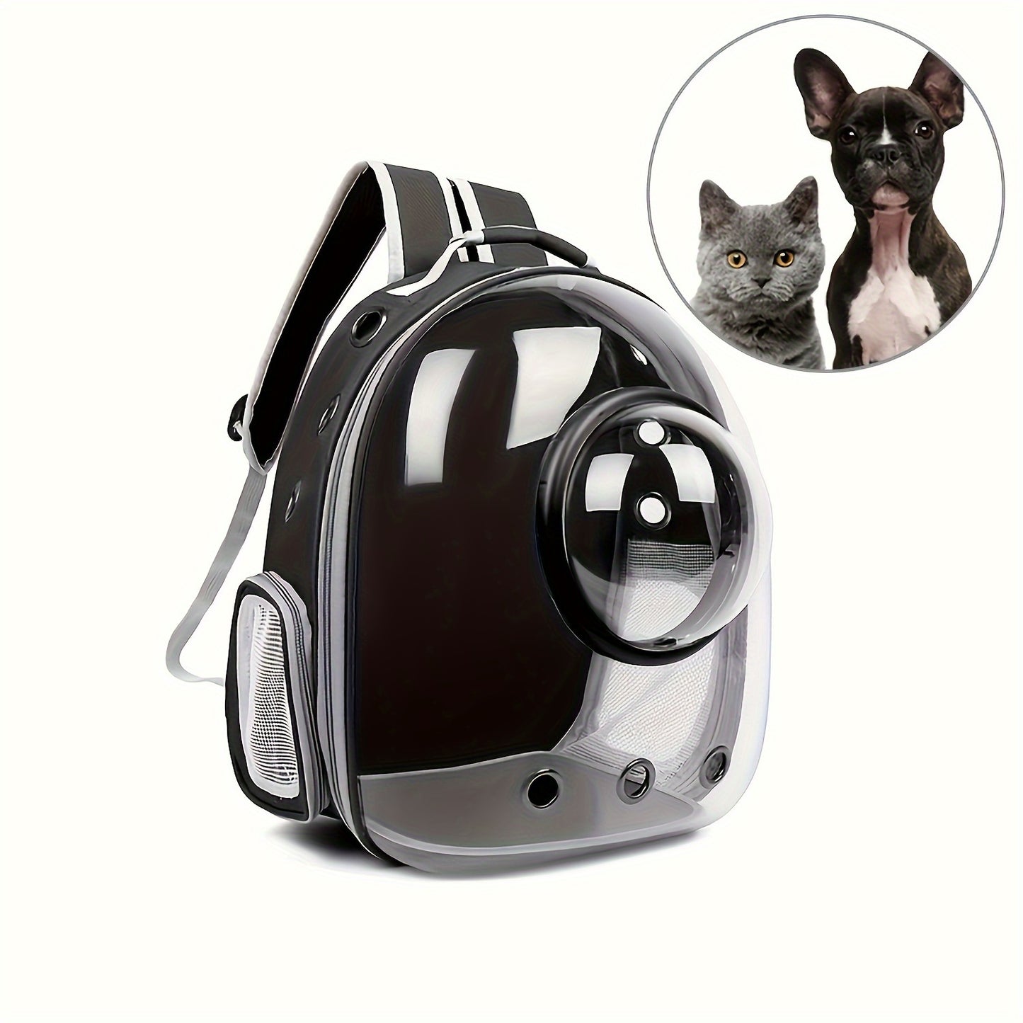 Space Capsule Pet Backpack – Breathable & SpaciouS