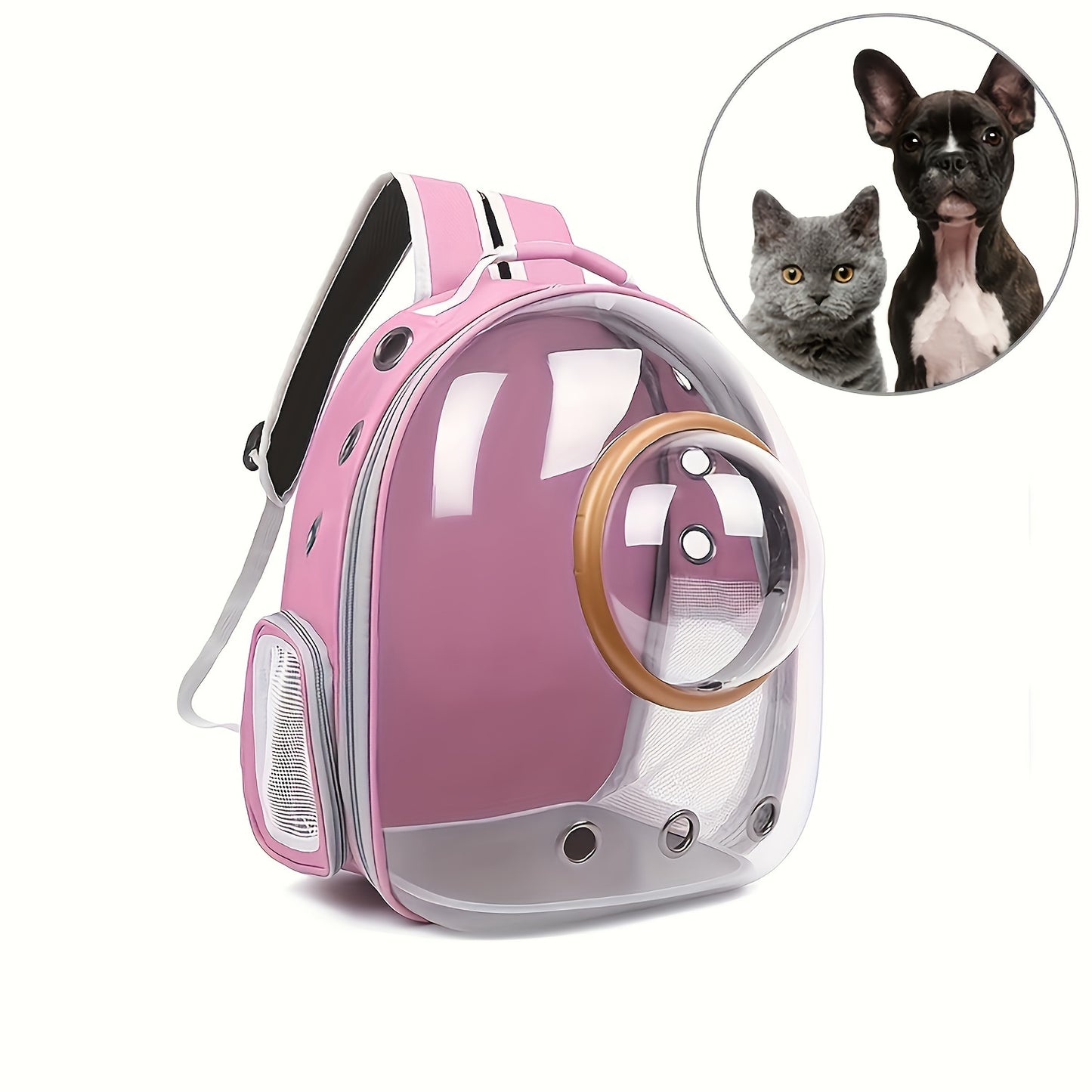 Space Capsule Pet Backpack – Breathable & SpaciouS