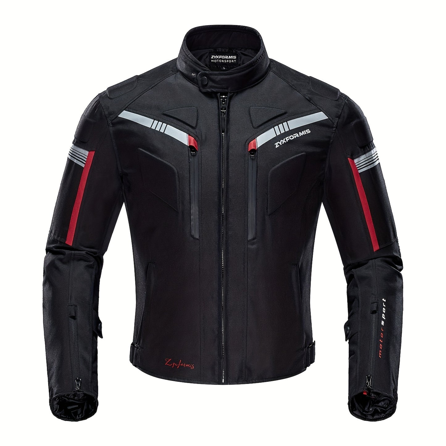 ZYXFORMIS Men's Armored Motorcycle Jacket – Windproof & Waterproof