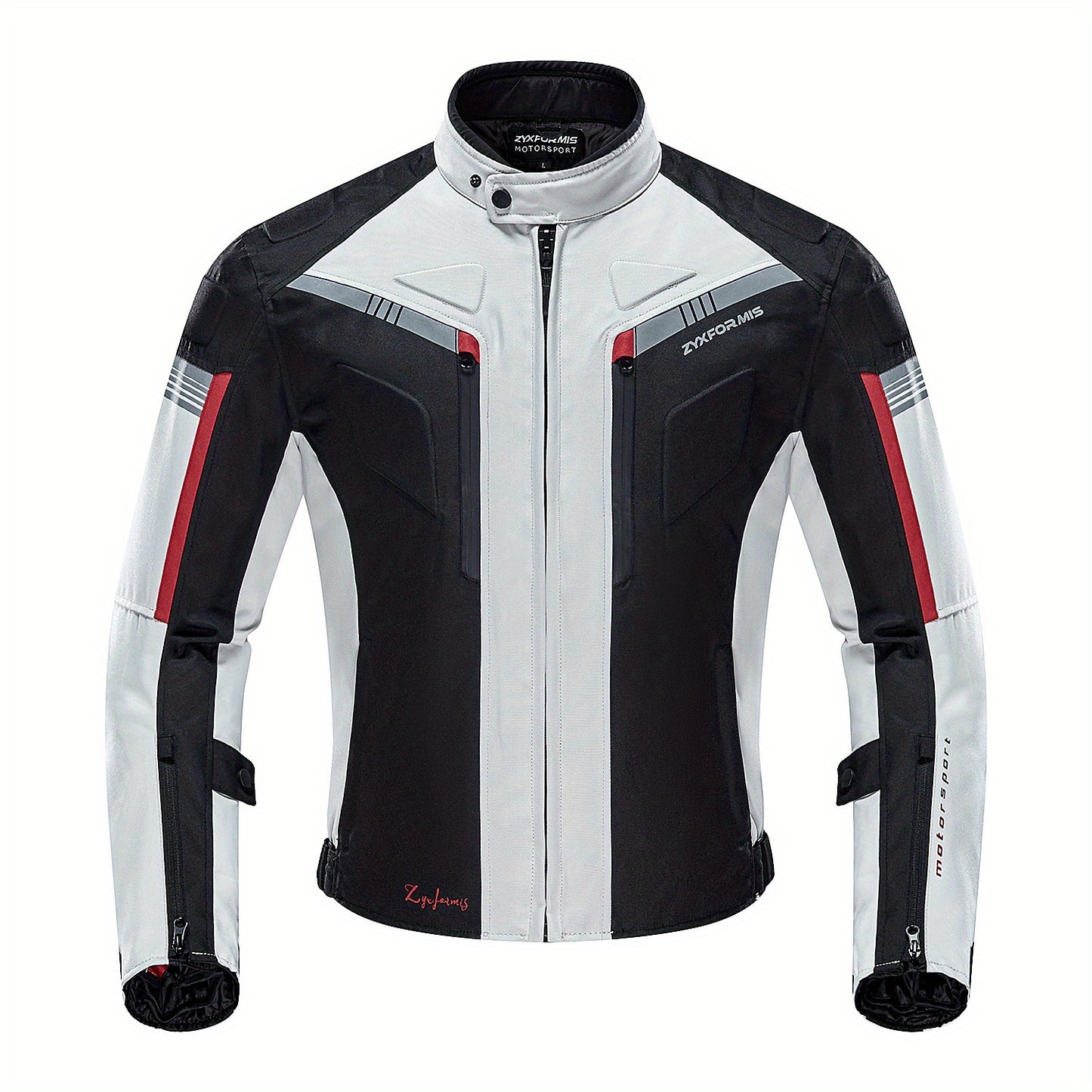 ZYXFORMIS Men's Armored Motorcycle Jacket – Windproof & Waterproof
