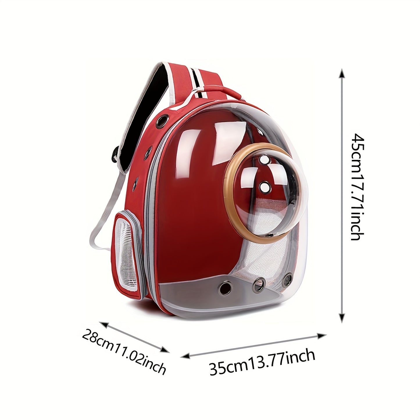 Space Capsule Pet Backpack – Breathable & SpaciouS