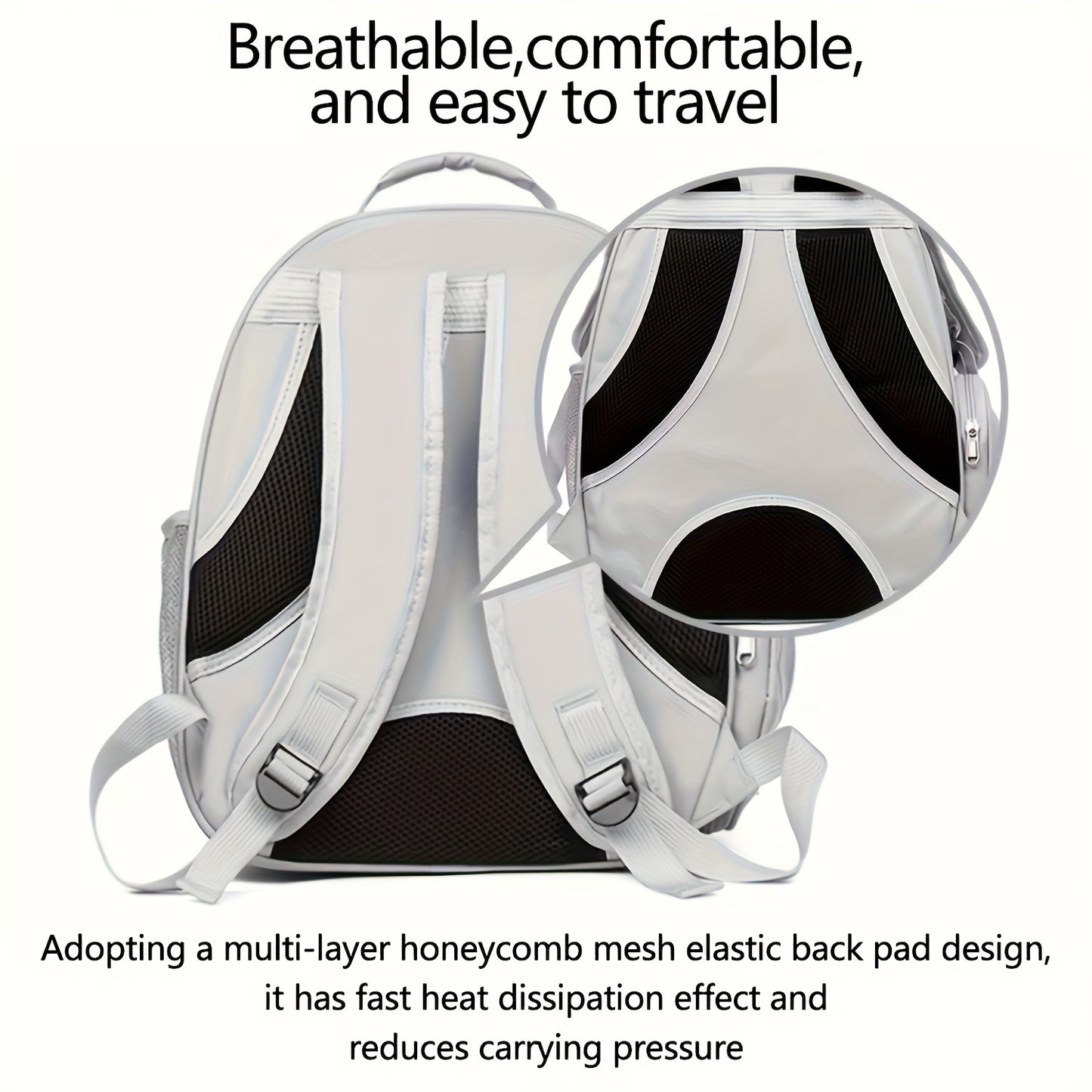 Space Capsule Pet Backpack – Breathable & SpaciouS